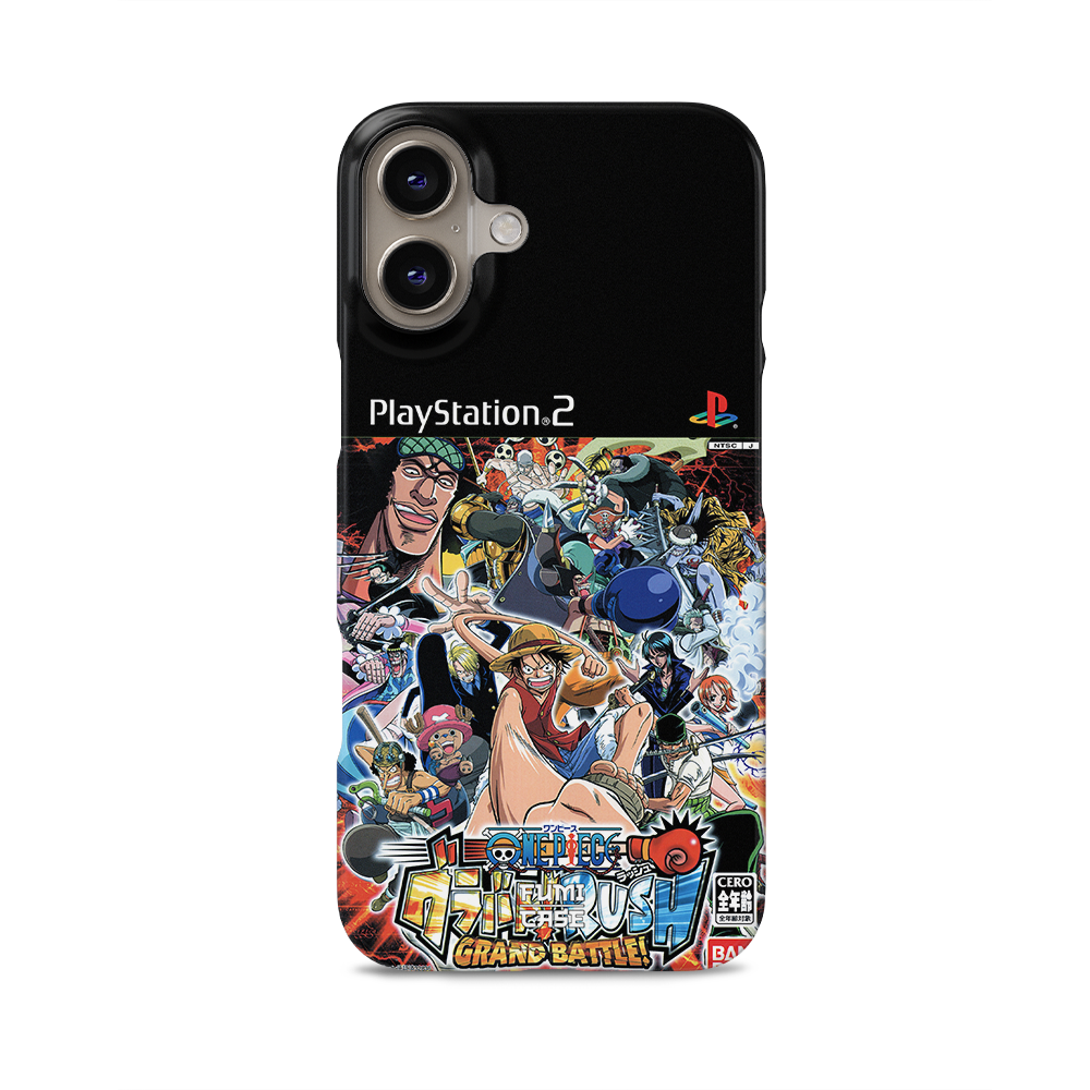One Piece Grand Battle PS2 Cover - iPhone 16 Plus