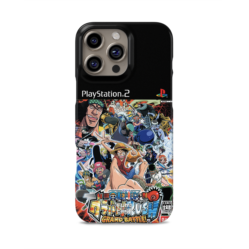 One Piece Grand Battle PS2 Cover - iPhone 16 Pro Max