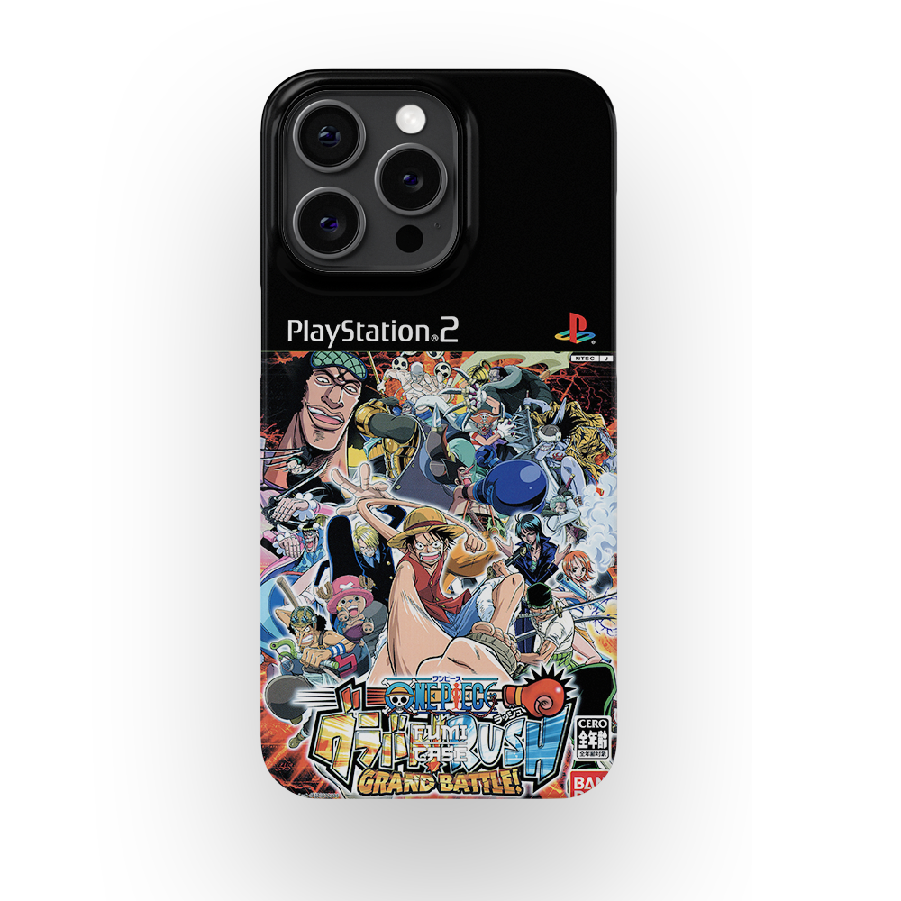 One Piece Grand Battle PS2 Cover - iPhone 15 Pro Max