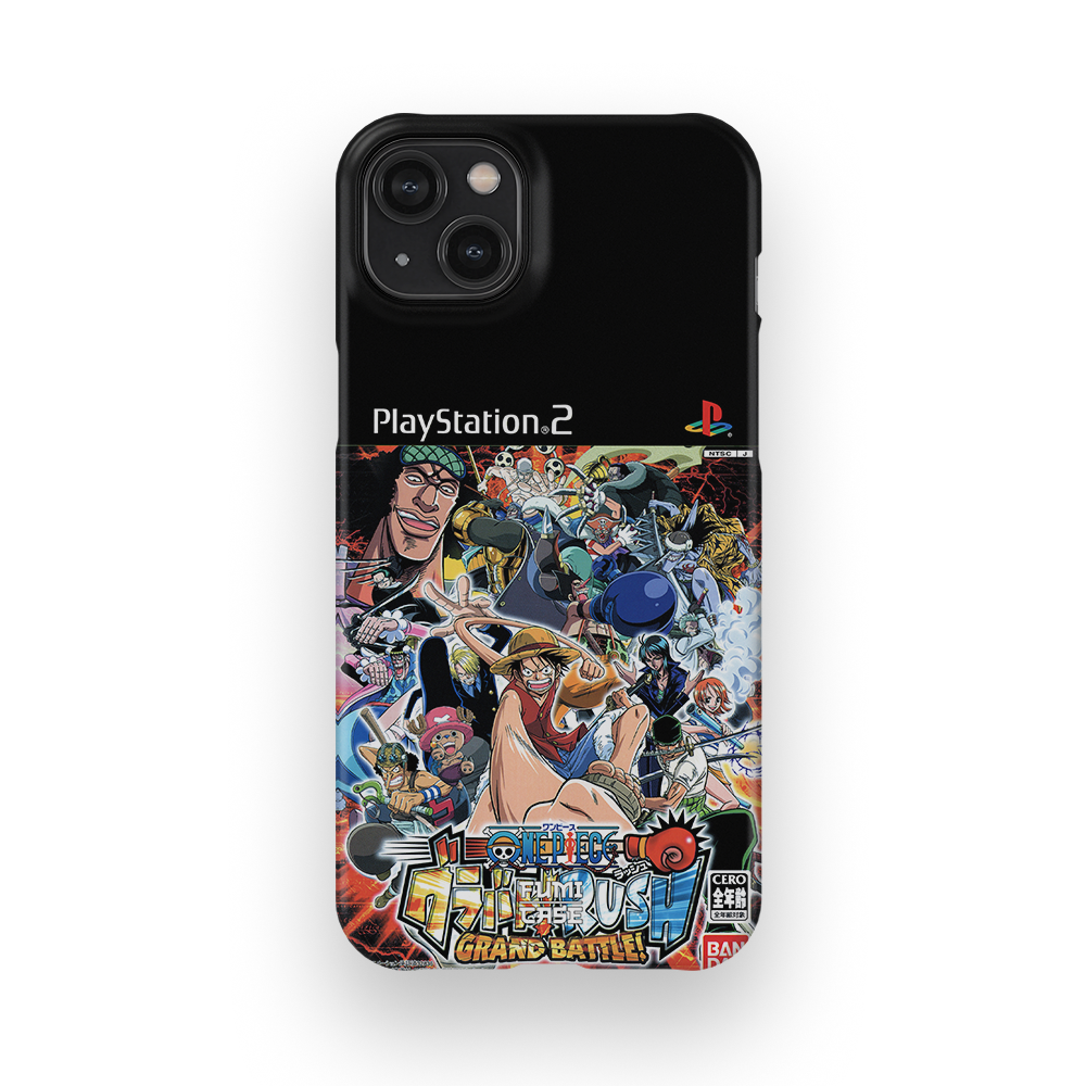 One Piece Grand Battle PS2 Cover - iPhone 14 Plus