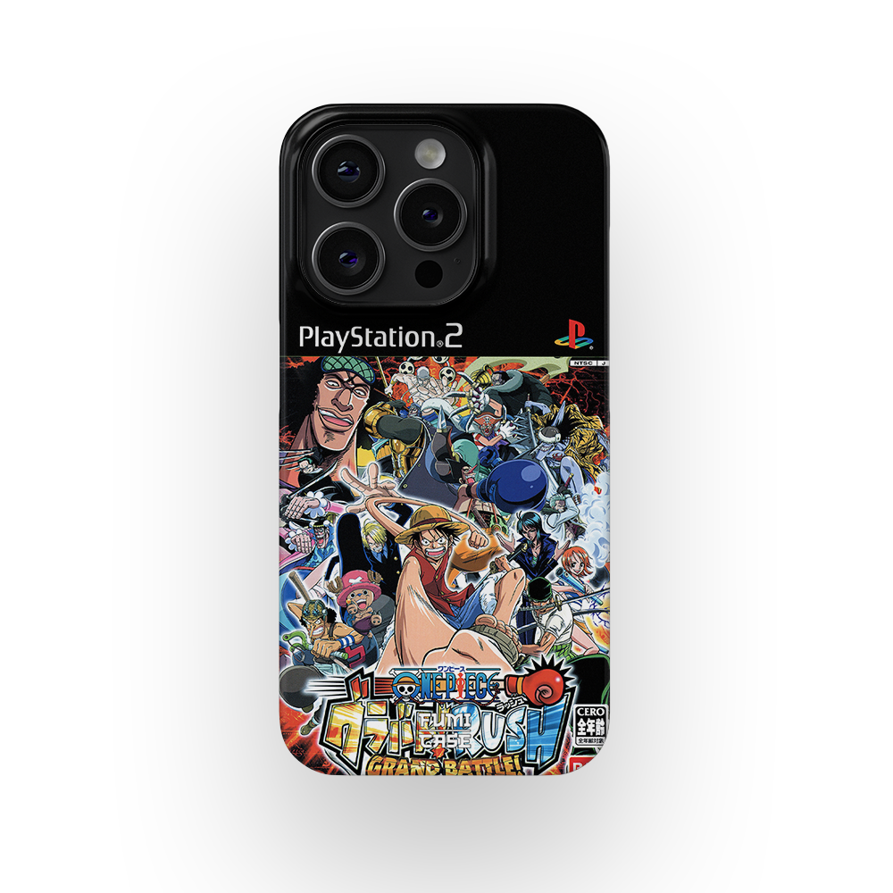 One Piece Grand Battle PS2 Cover - iPhone 15 Pro