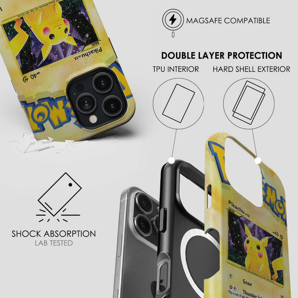 Pikachu Platinum Rising Rivals-Tough MagSafe