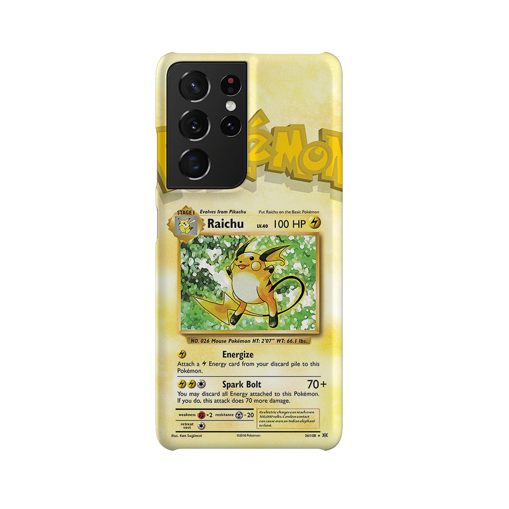 Raichu Base set-Slim