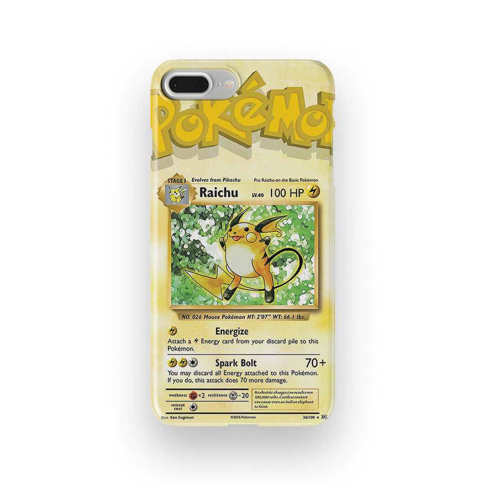 Raichu Base set-Slim