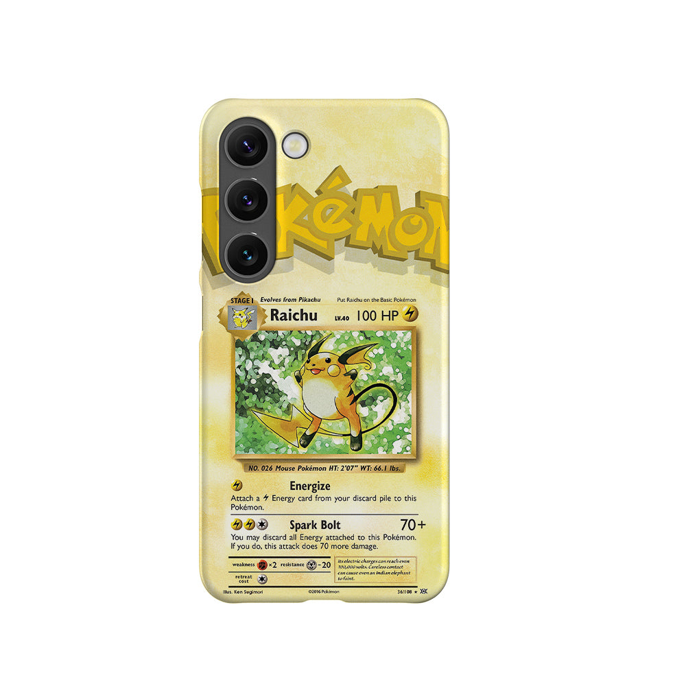 Raichu Base set-Slim