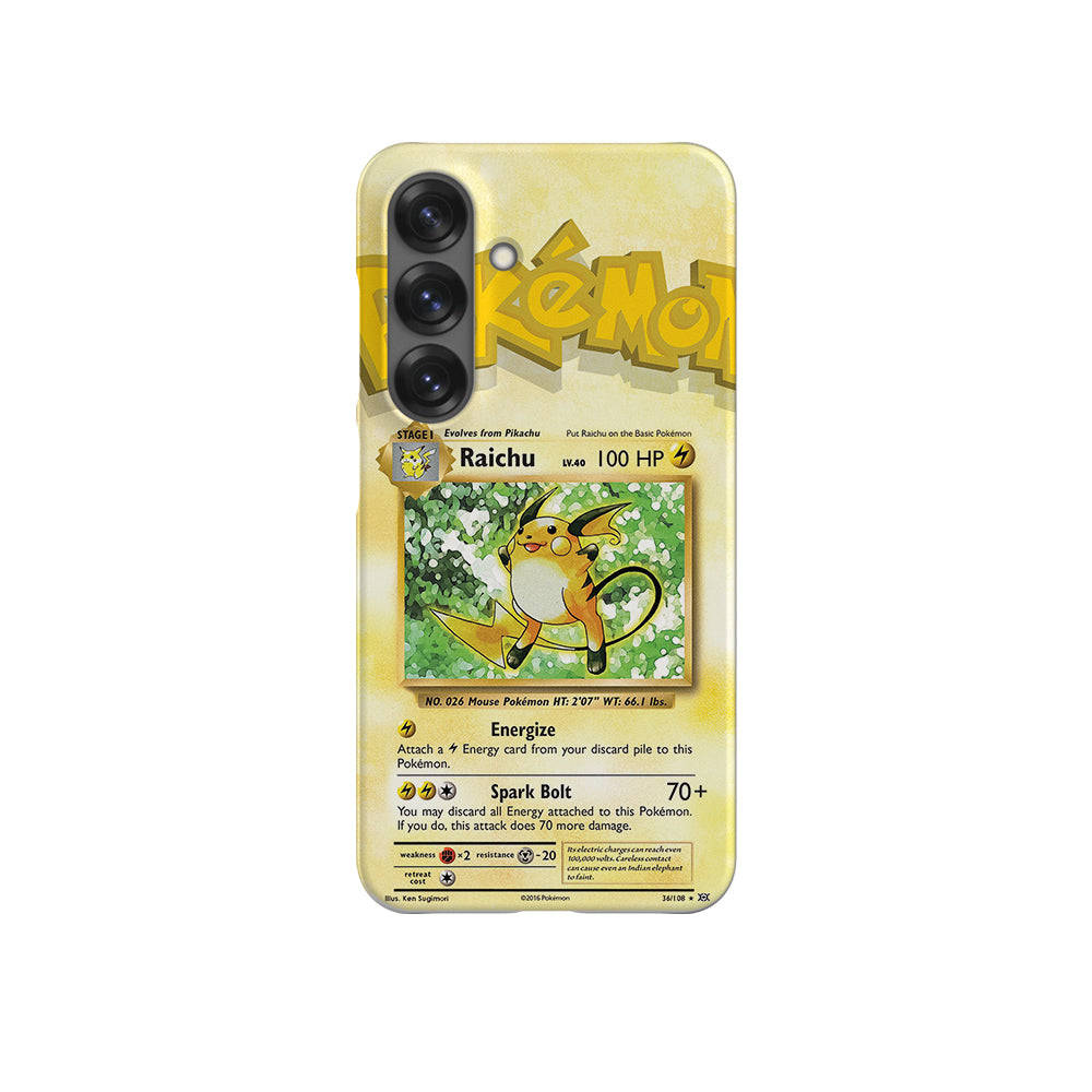 Raichu Base set-Slim
