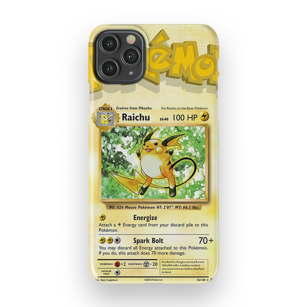 Raichu Base set-Slim