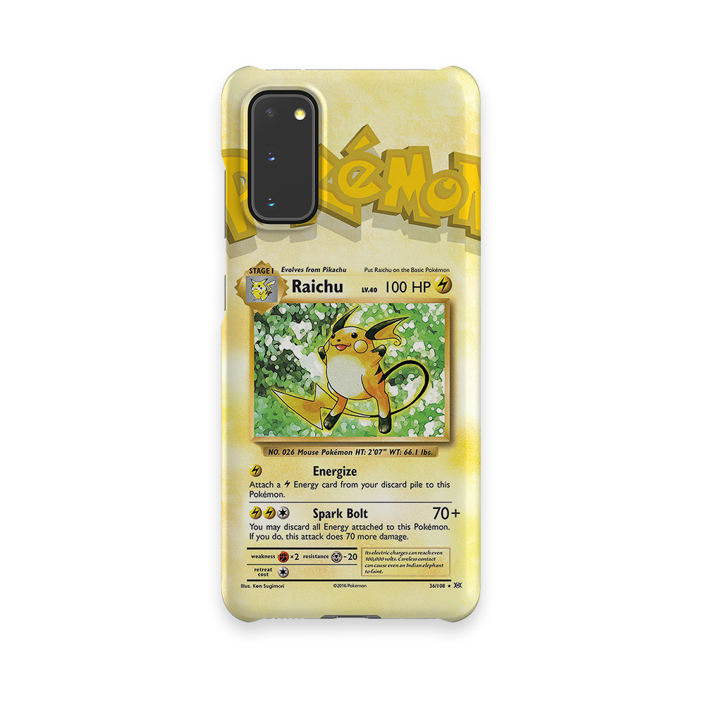 Raichu Base set-Slim