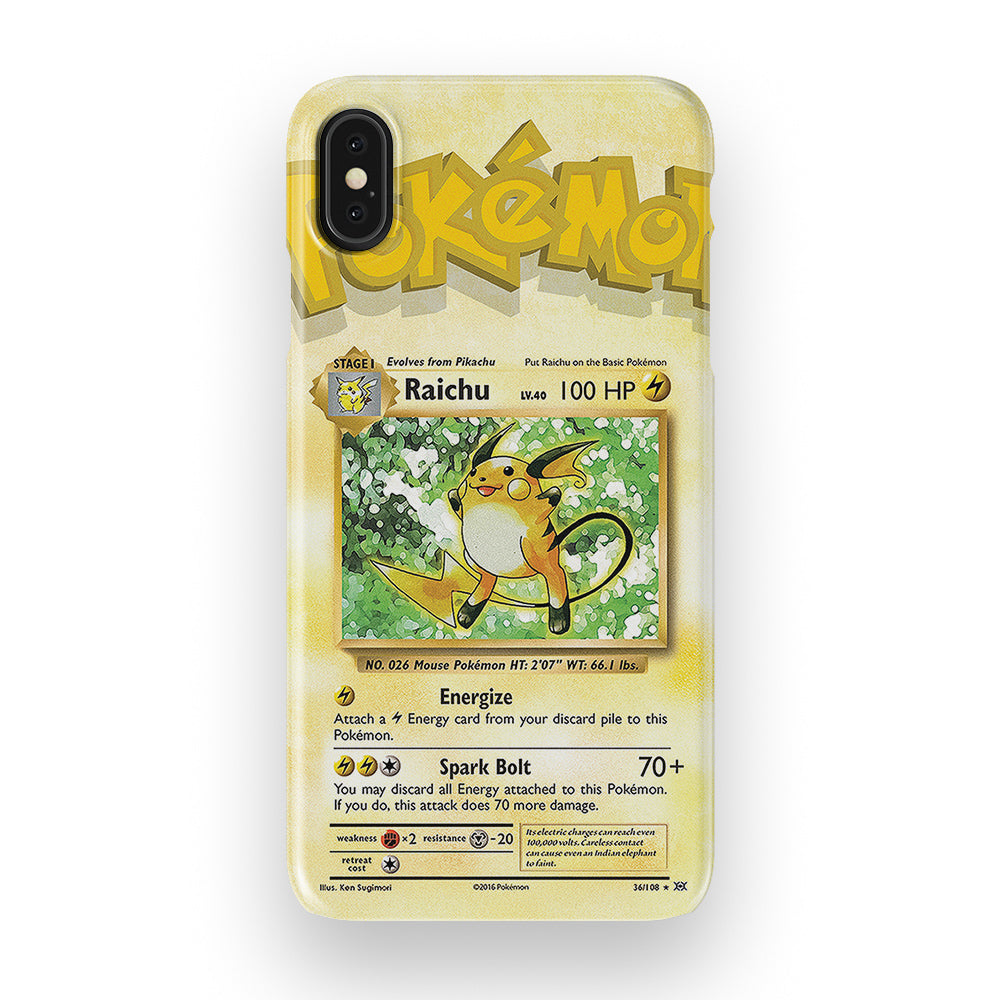 Raichu Base set-Slim