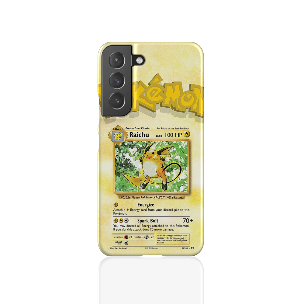 Raichu Base set-Slim