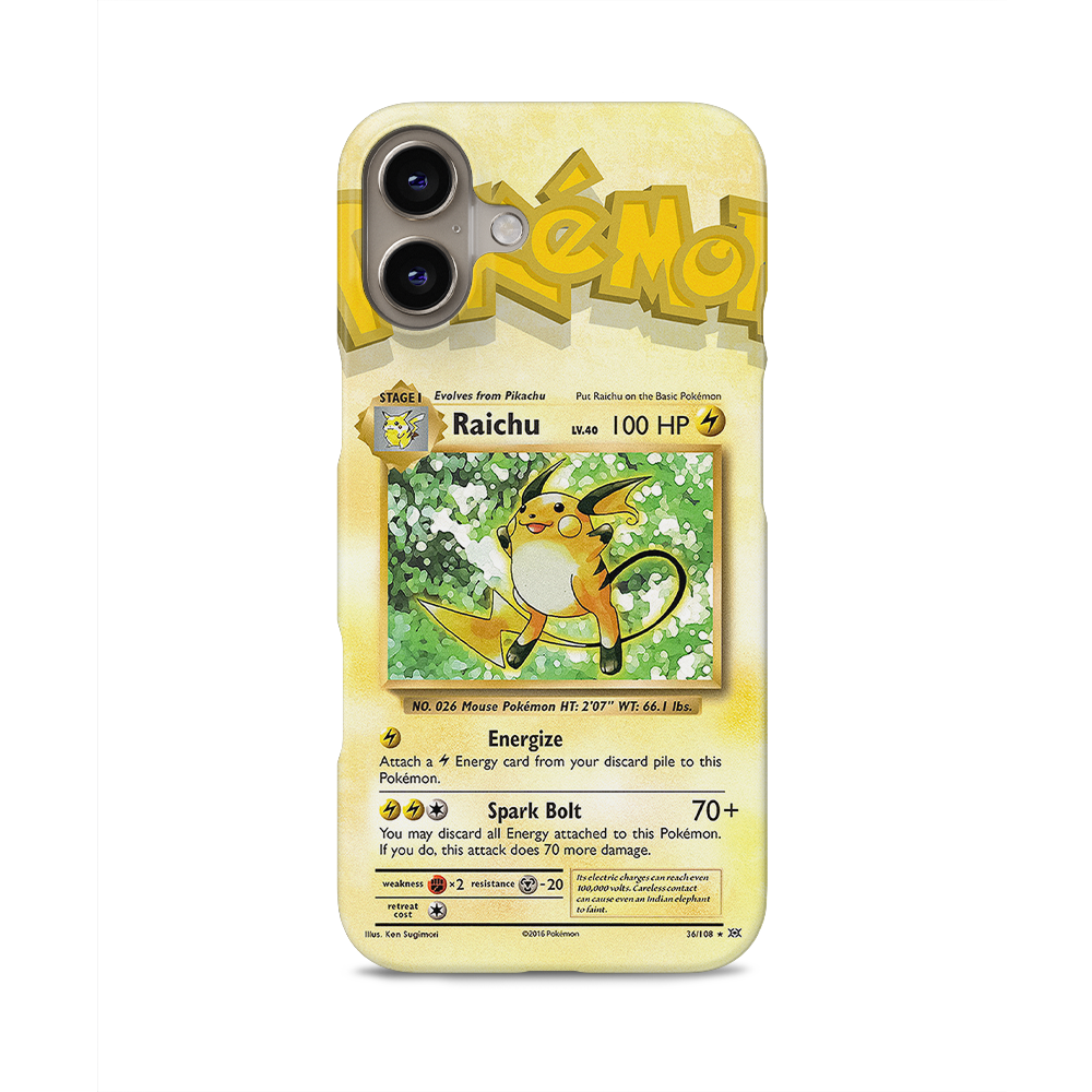 Raichu Base set-Slim