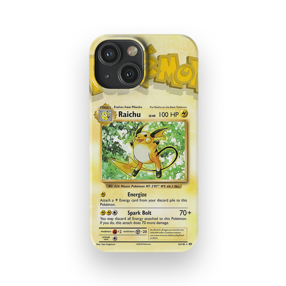 Raichu Base set-Slim
