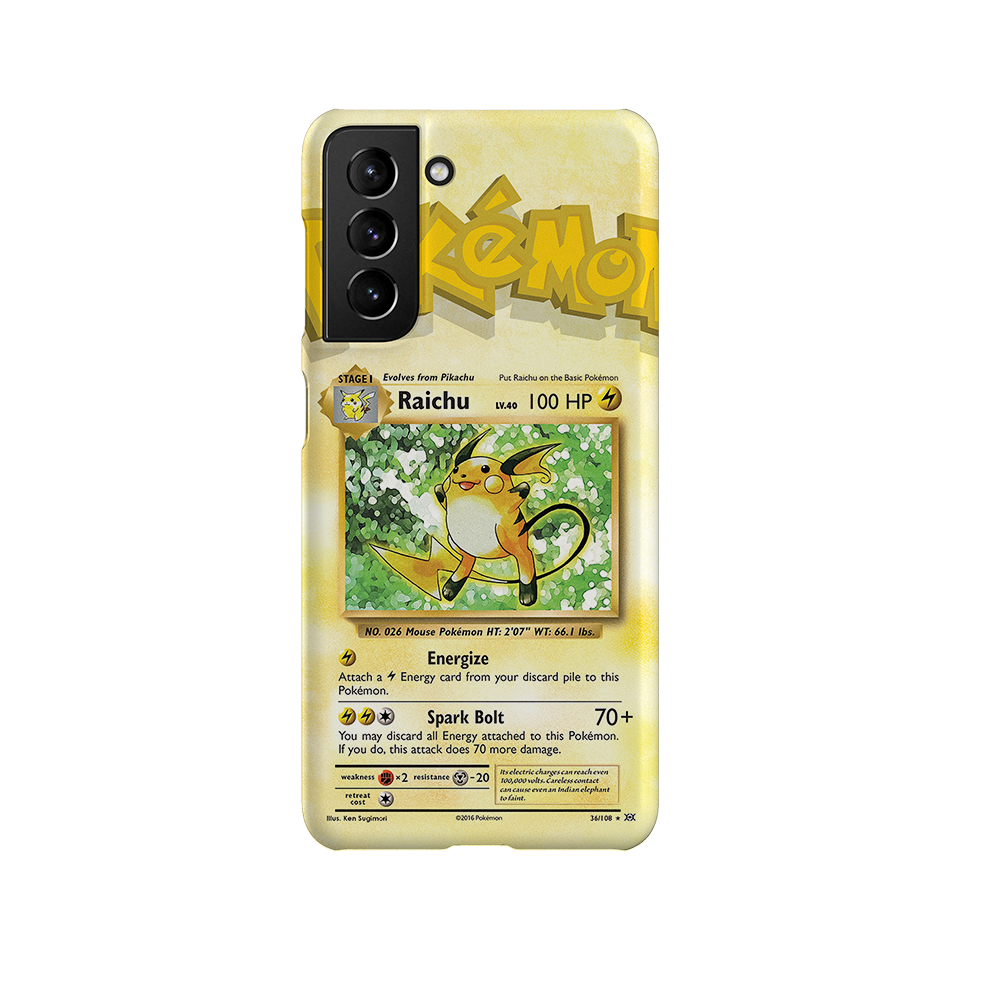 Raichu Base set-Slim