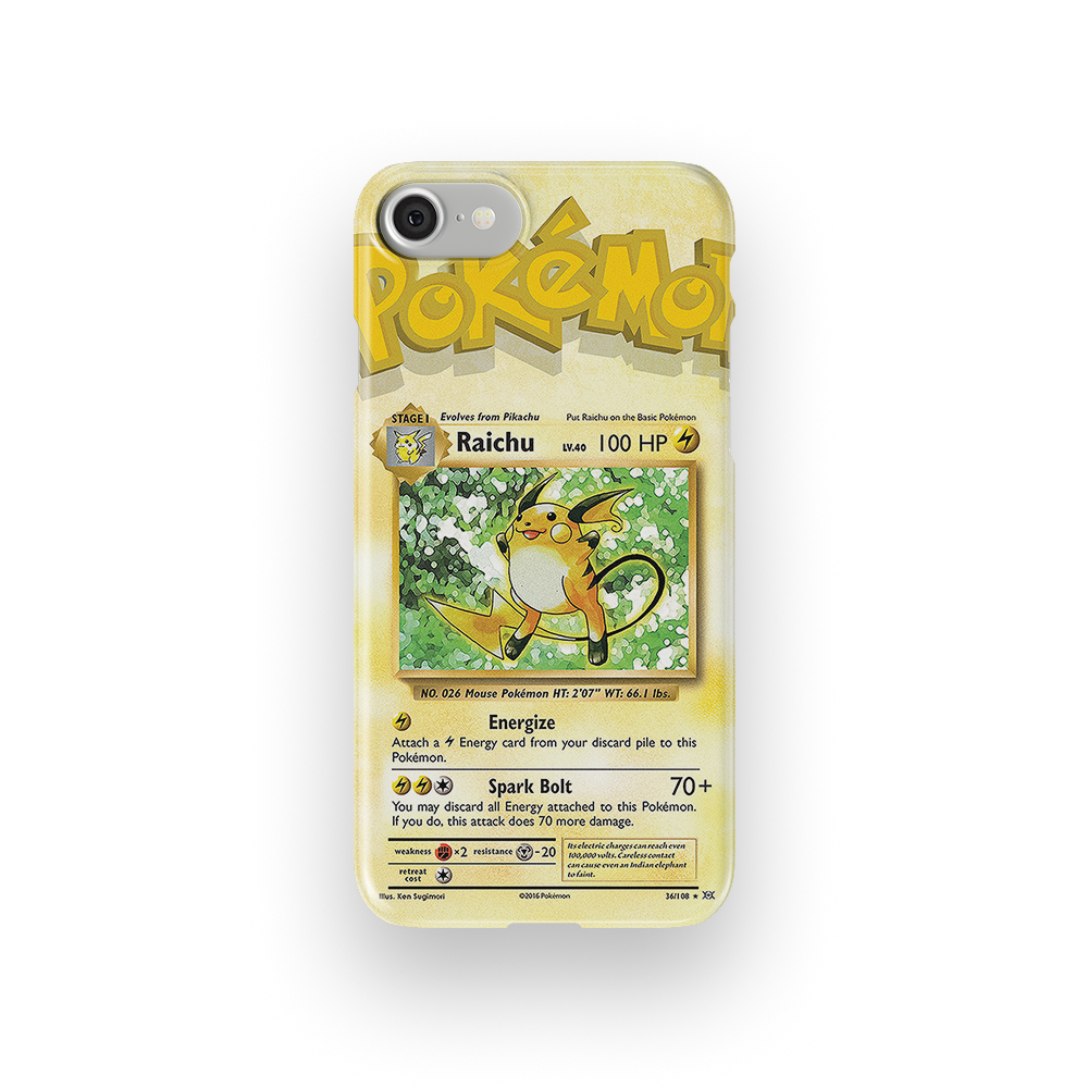 Raichu Base set-Slim