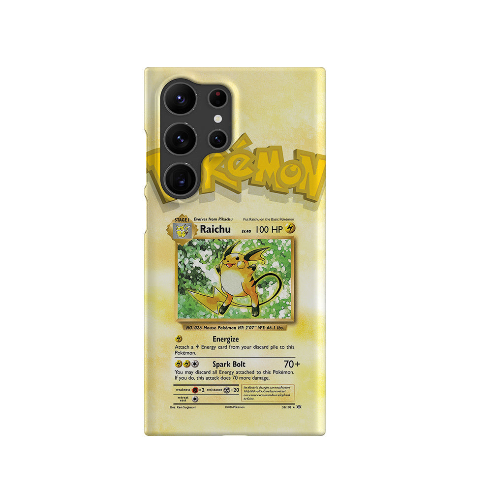 Raichu Base set-Slim