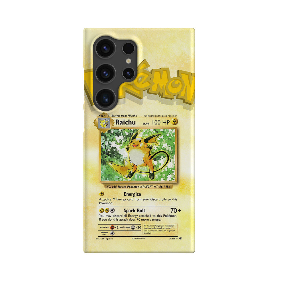 Raichu Base set-Slim