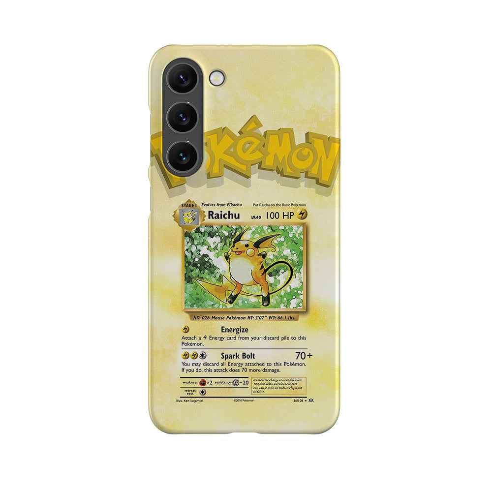 Raichu Base set-Slim