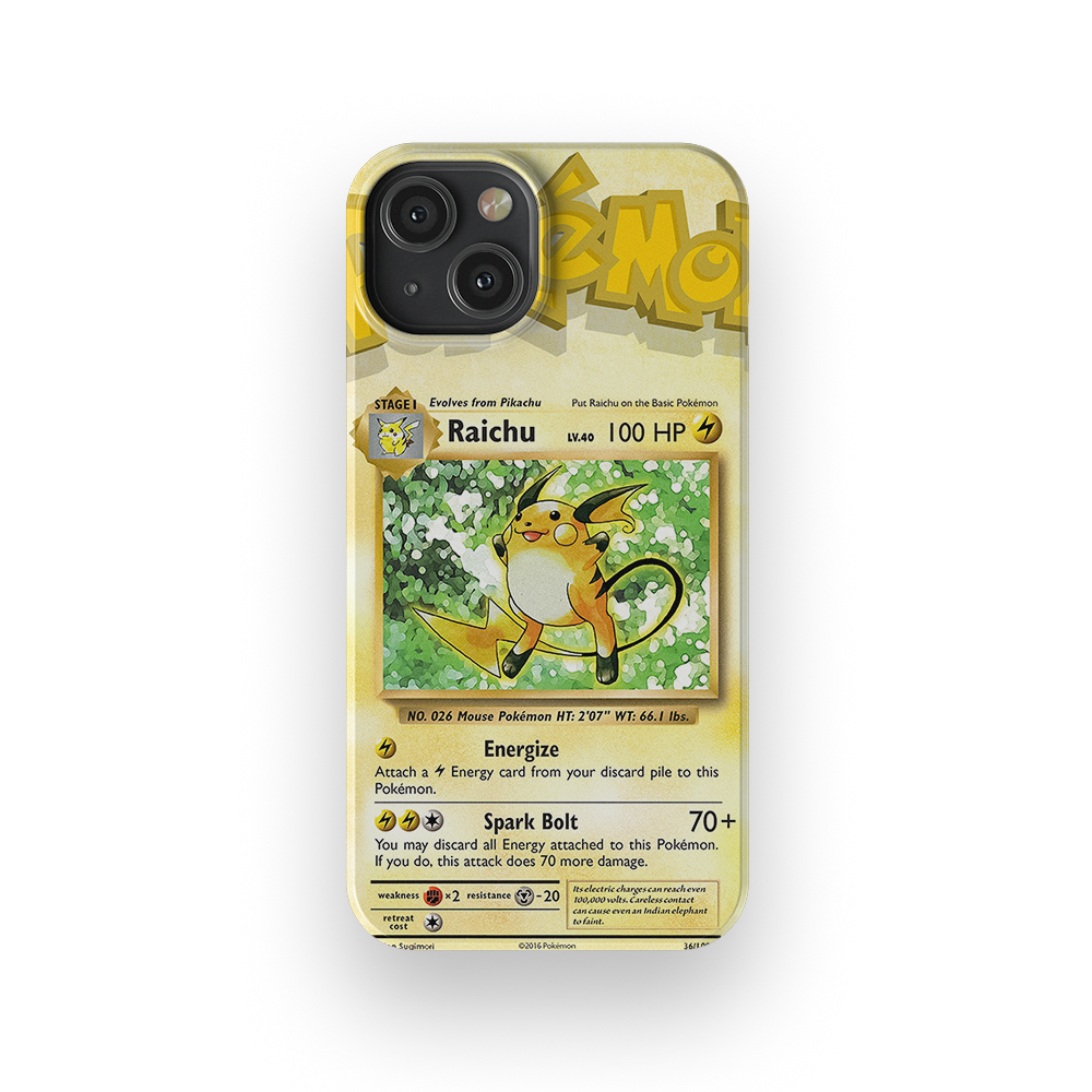 Raichu Base set-Slim