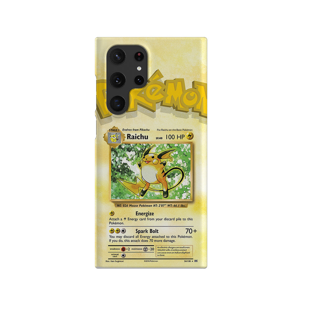 Raichu Base set-Slim