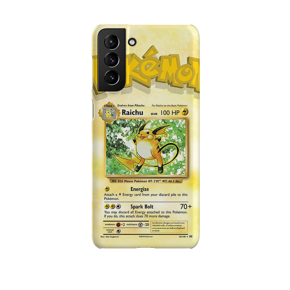 Raichu Base set-Slim
