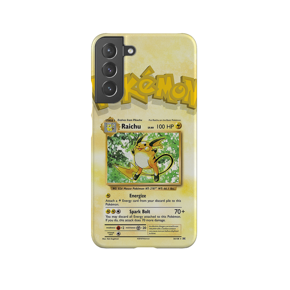 Raichu Base set-Slim