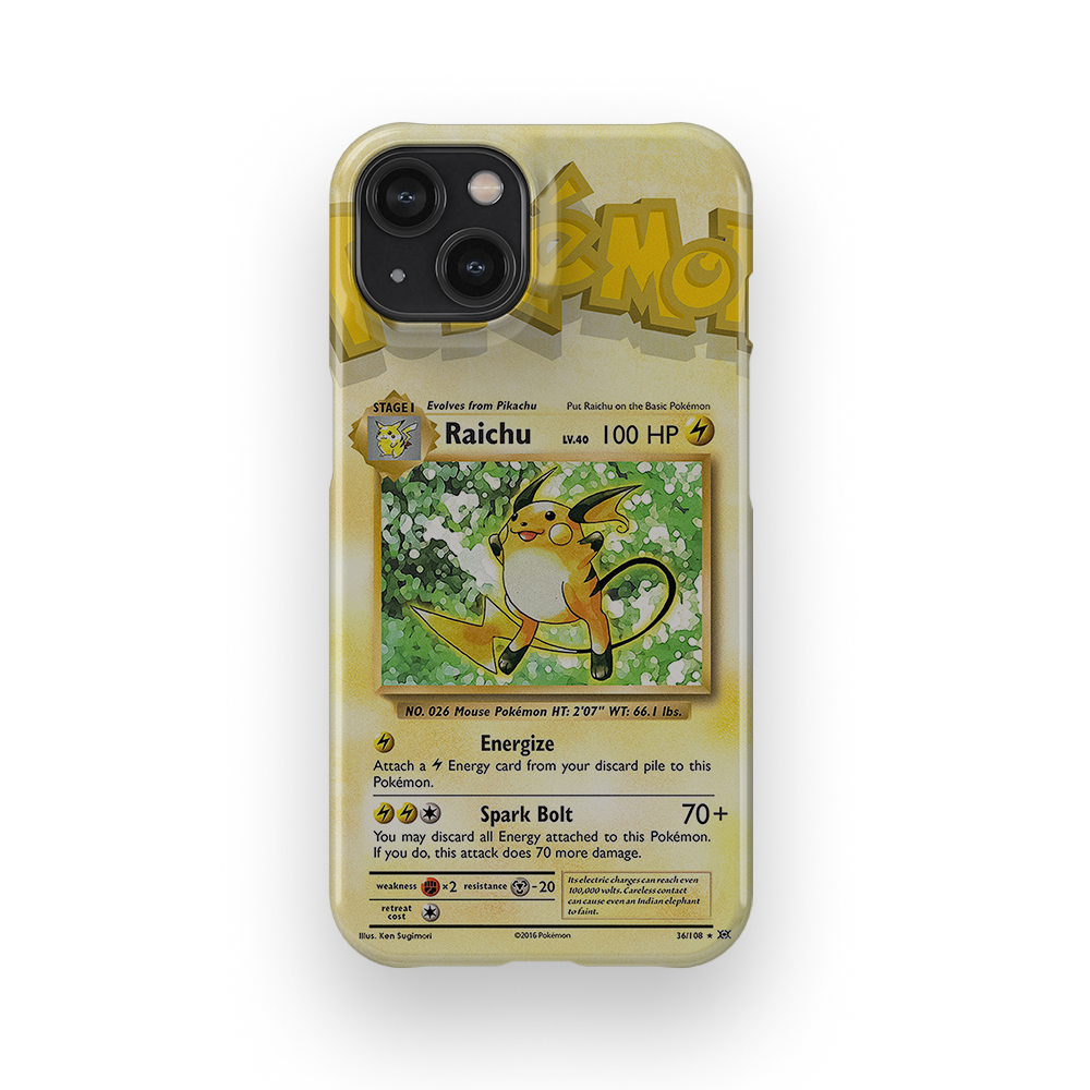 Raichu Base set-Slim