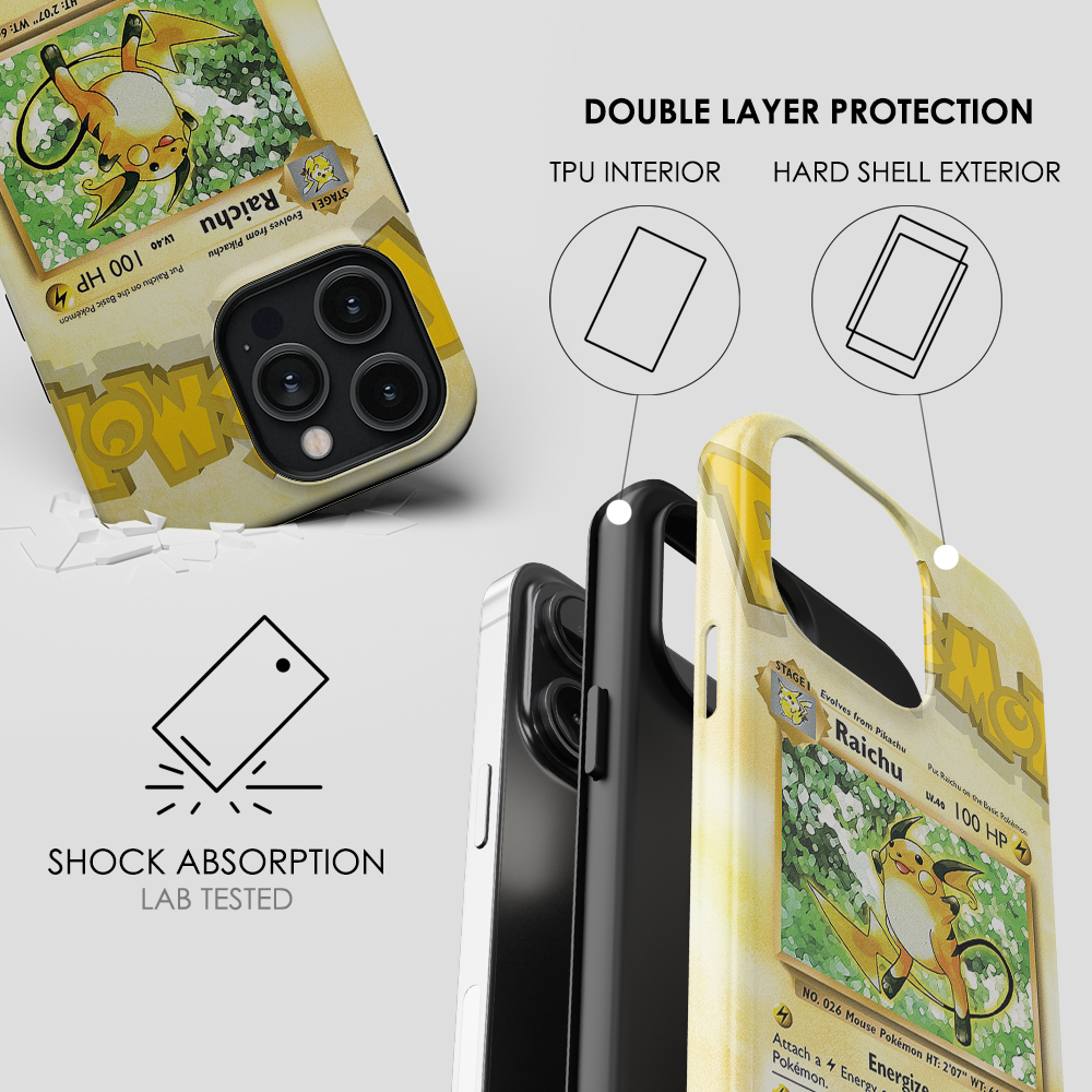 Raichu Base set-Slim