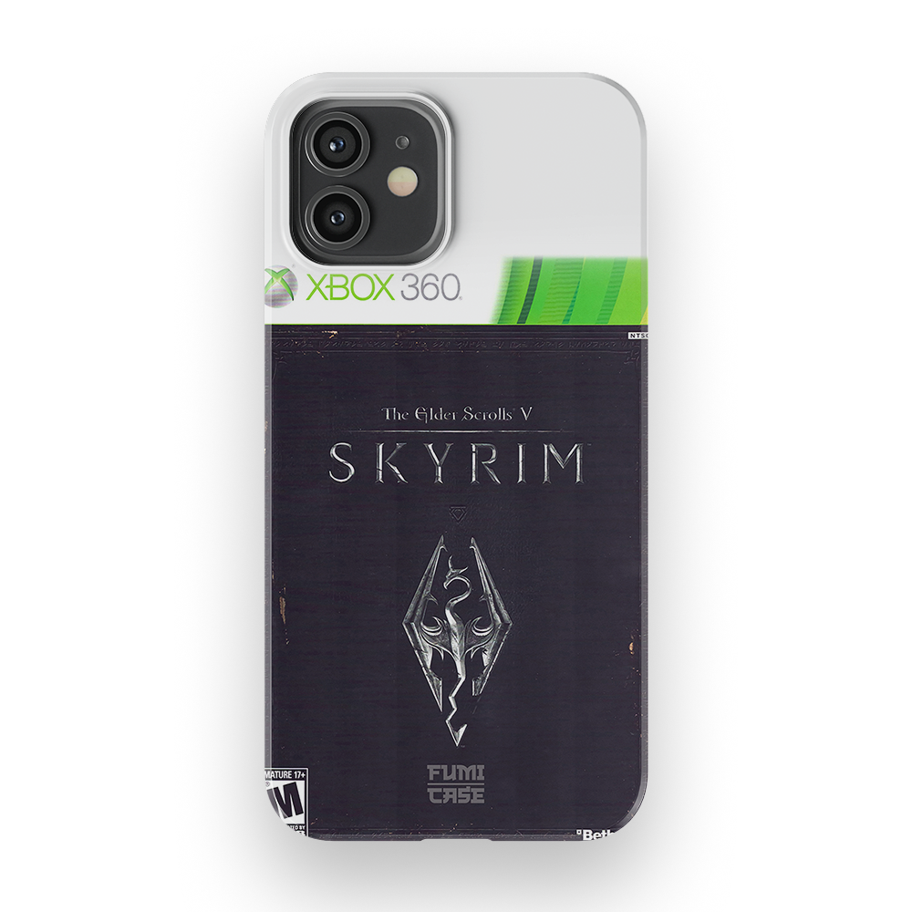 Skyrim Xbox 360 Cover - iPhone 12