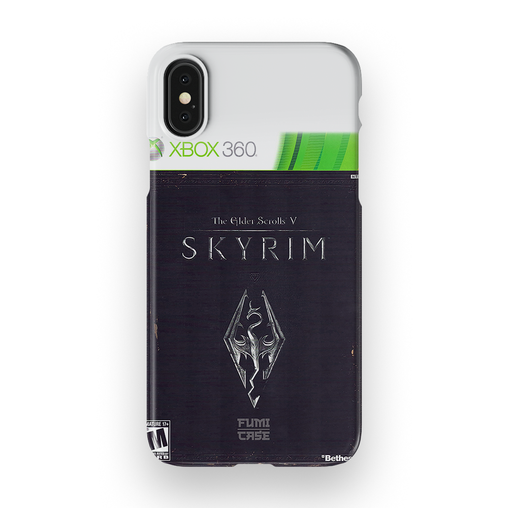 Skyrim Xbox 360 Cover - iPhone XS