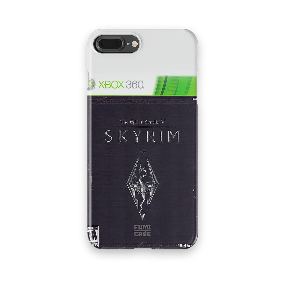 Skyrim Xbox 360 Cover - iPhone 8 Plus