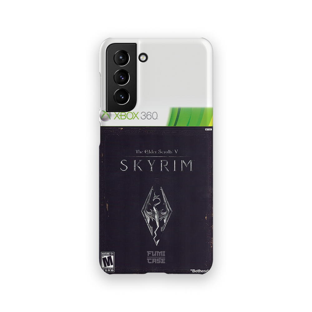 Skyrim Xbox 360 Cover - Galaxy S21