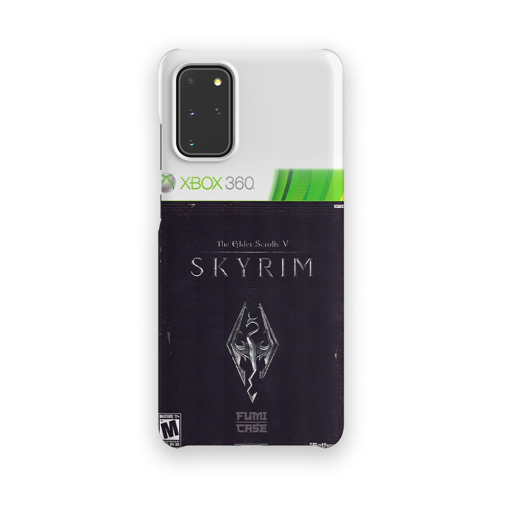 Skyrim Xbox 360 Cover - Galaxy S20 Plus