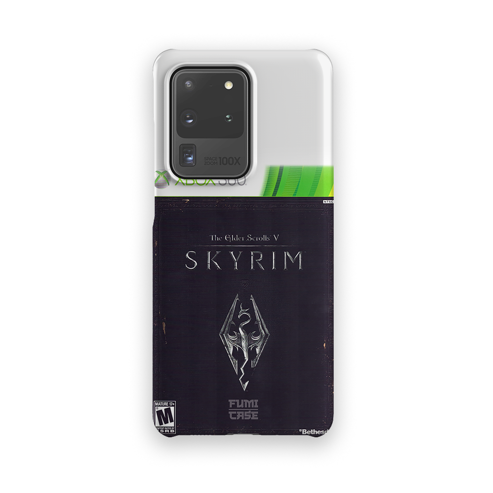 Skyrim Xbox 360 Cover - Galaxy S20 Ultra