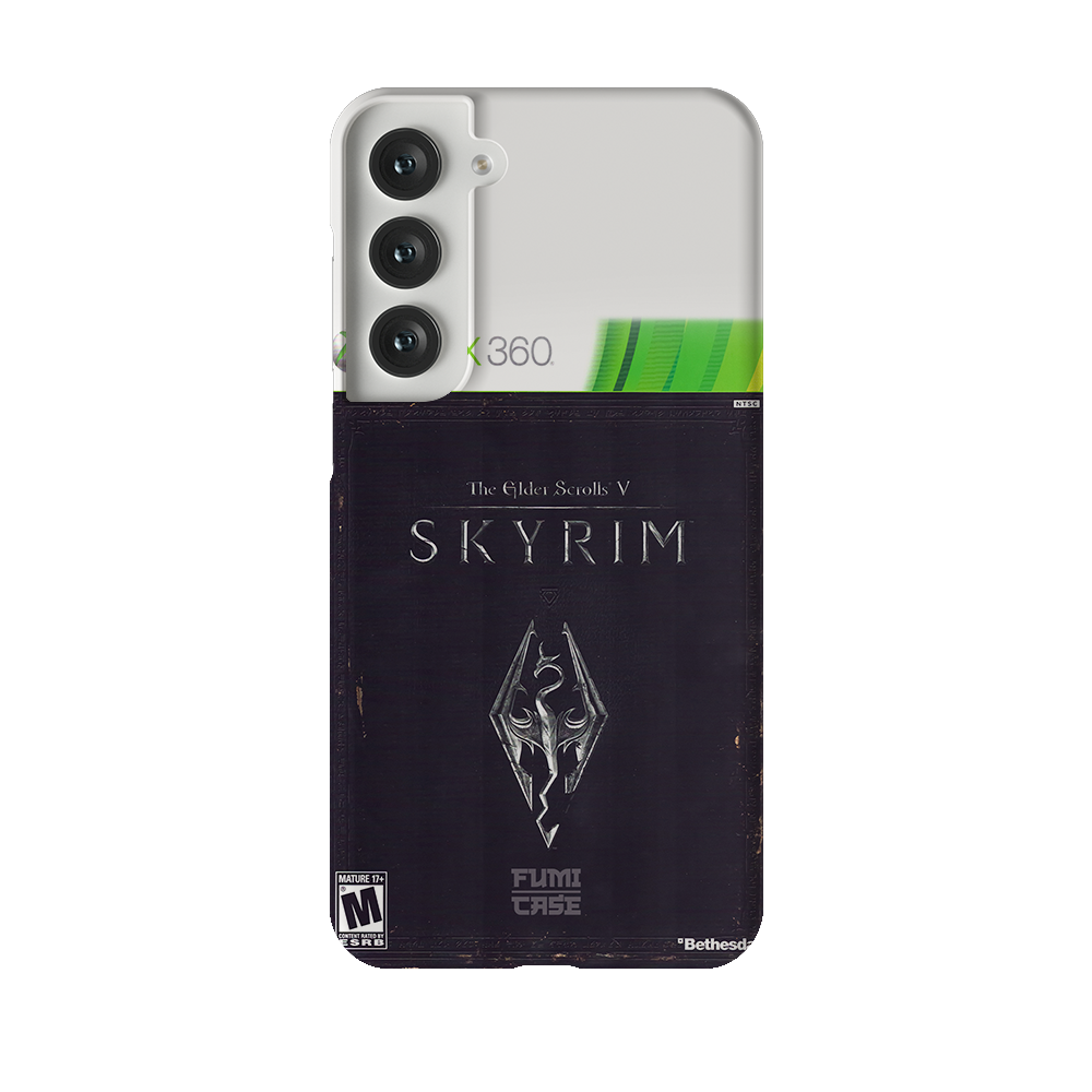 Skyrim Xbox 360 Cover - Galaxy S23 Plus