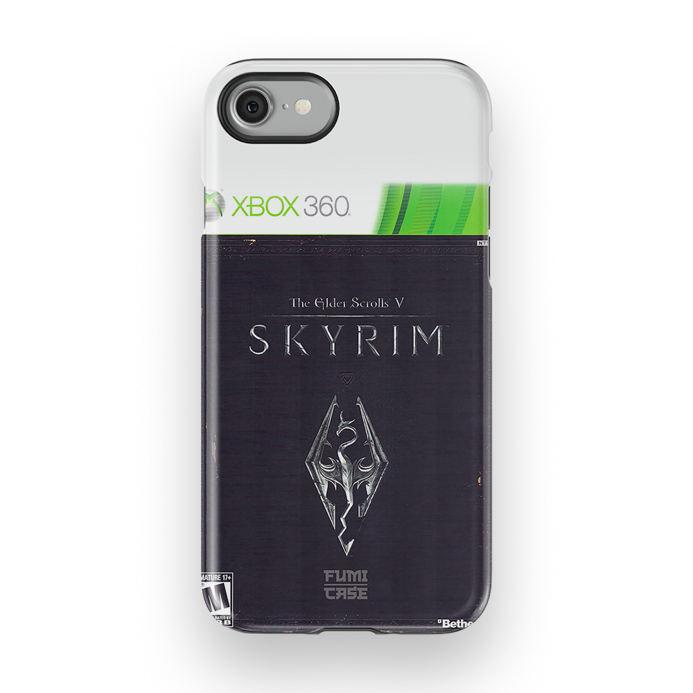 Skyrim Xbox 360 Cover - iPhone 8