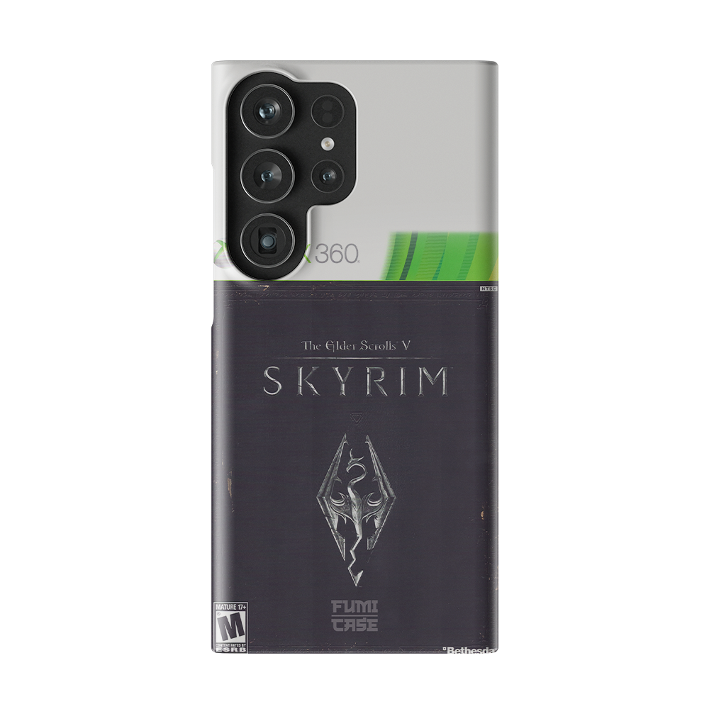 Skyrim Xbox 360 Cover - Galaxy S23 Ultra