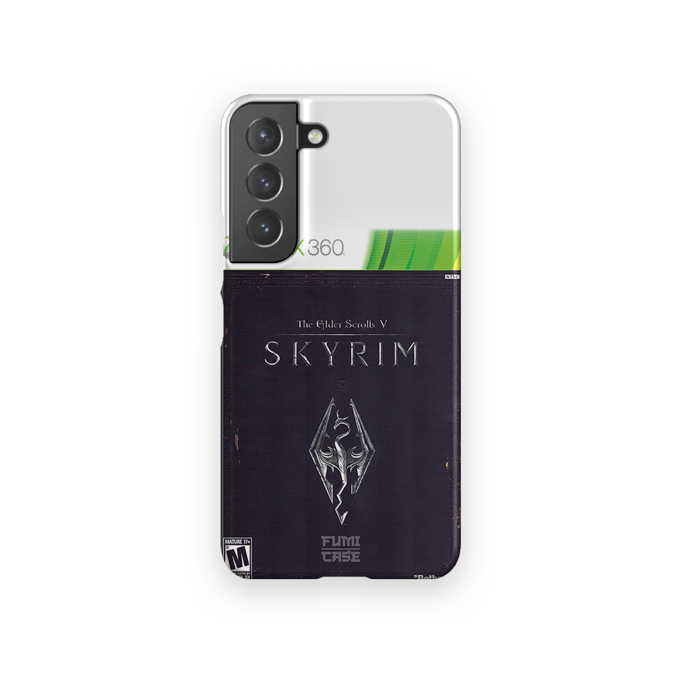 Skyrim Xbox 360 Cover - Galaxy S22