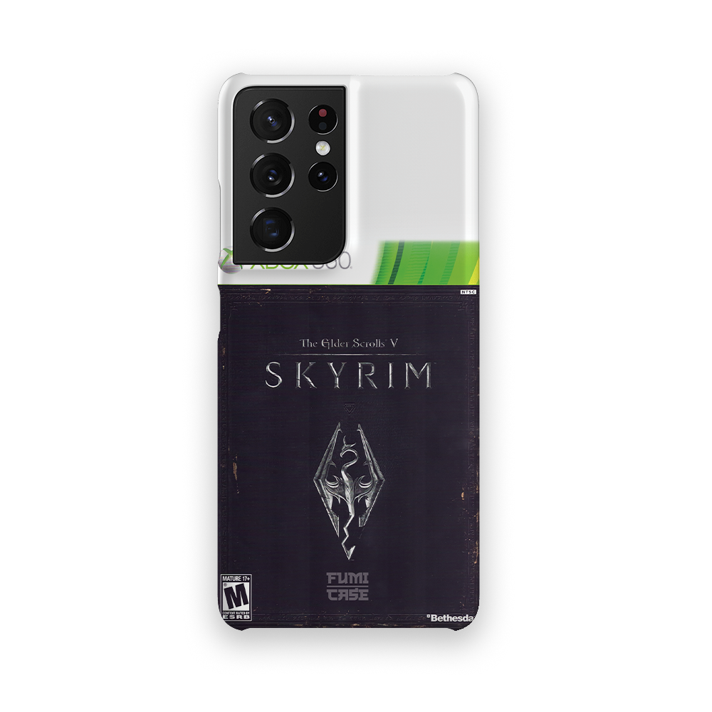 Skyrim Xbox 360 Cover - Galaxy S21 Ultra