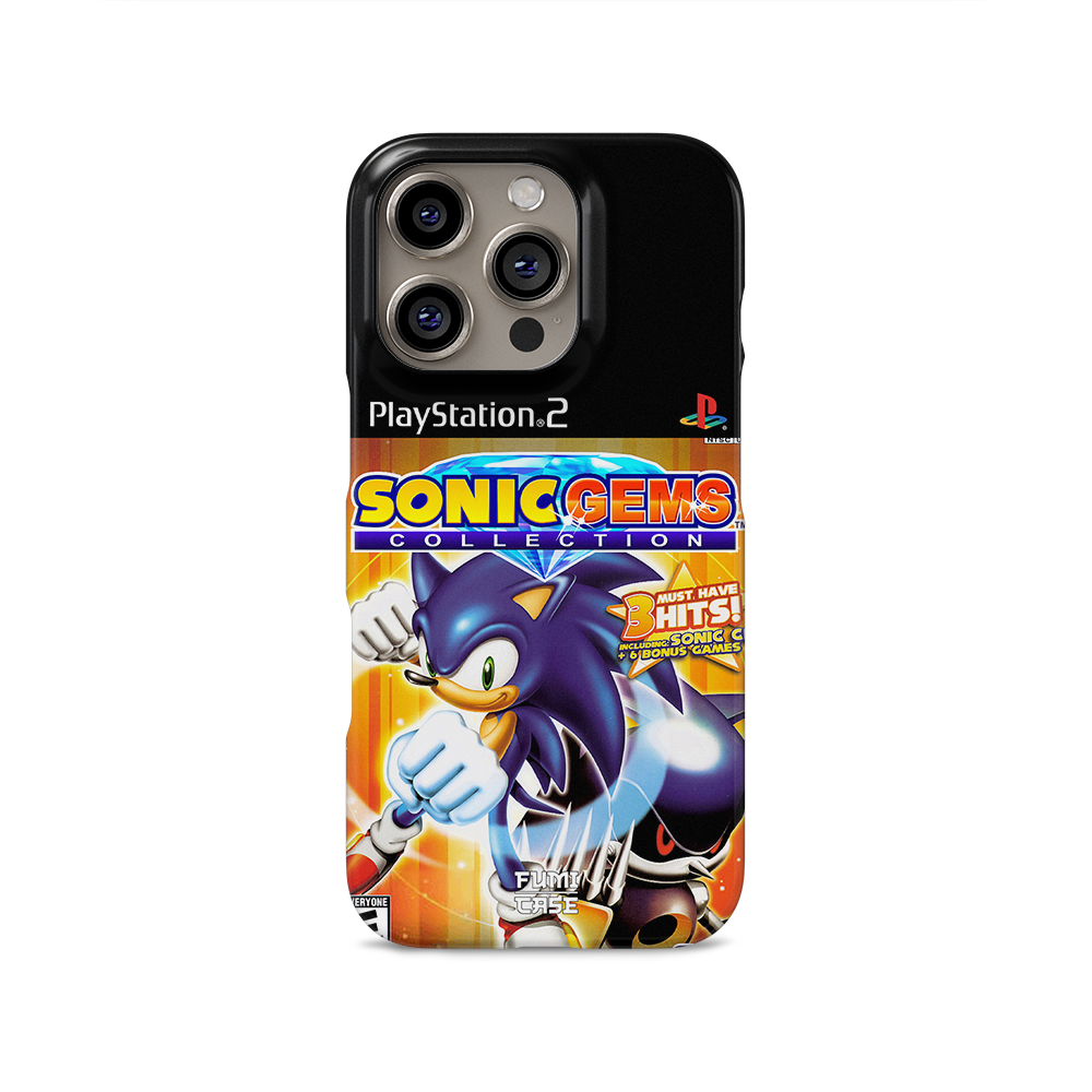 Sonic Gems PS2 Cover - iPhone 16 Pro