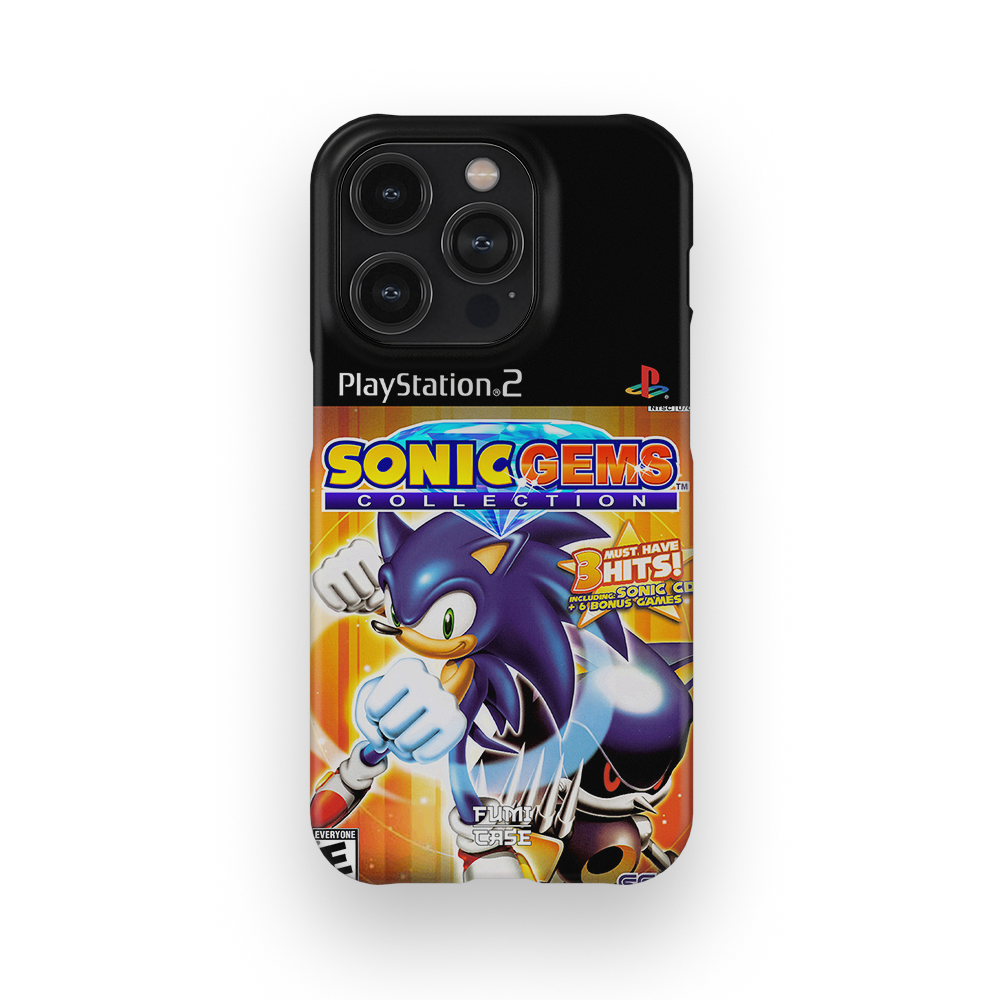 Sonic Gems PS2 Cover - iPhone 14 Pro
