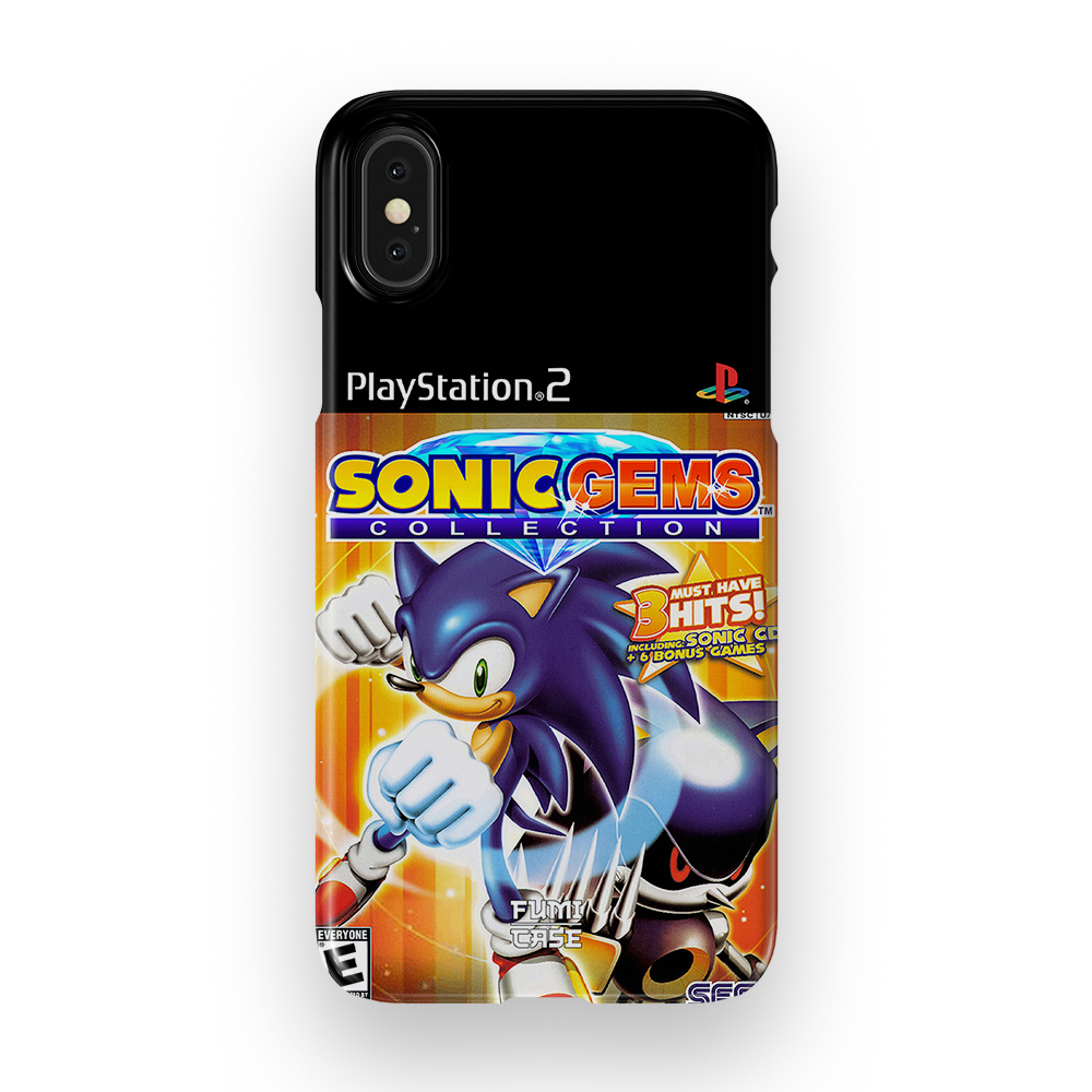 Sonic Gems PS2 Cover - iPhone XS