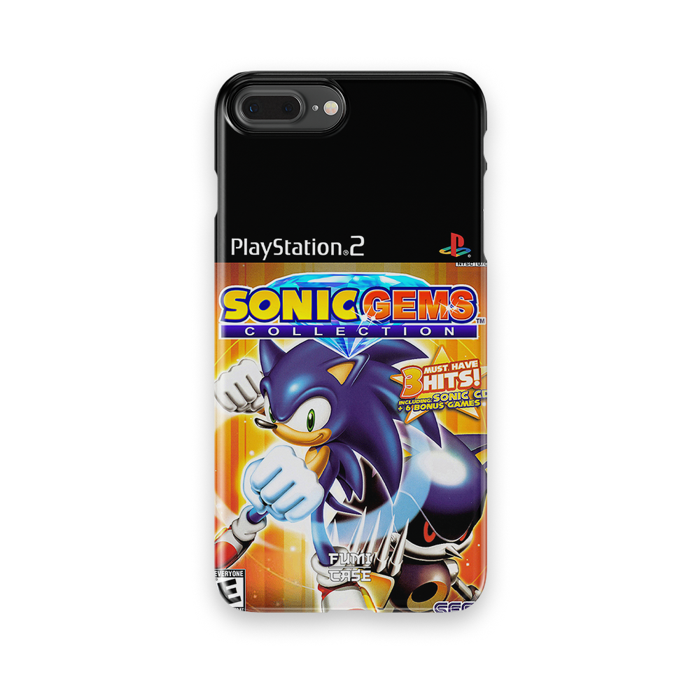 Sonic Gems PS2 Cover - iPhone 8 Plus