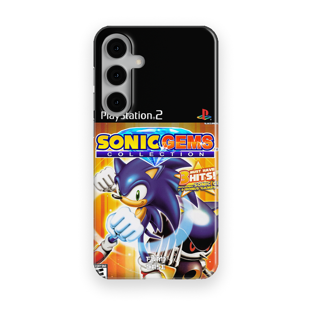 Sonic Gems PS2 Cover - Galaxy S24 Plus