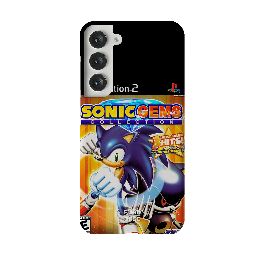 Sonic Gems PS2 Cover - Galaxy S23 Plus
