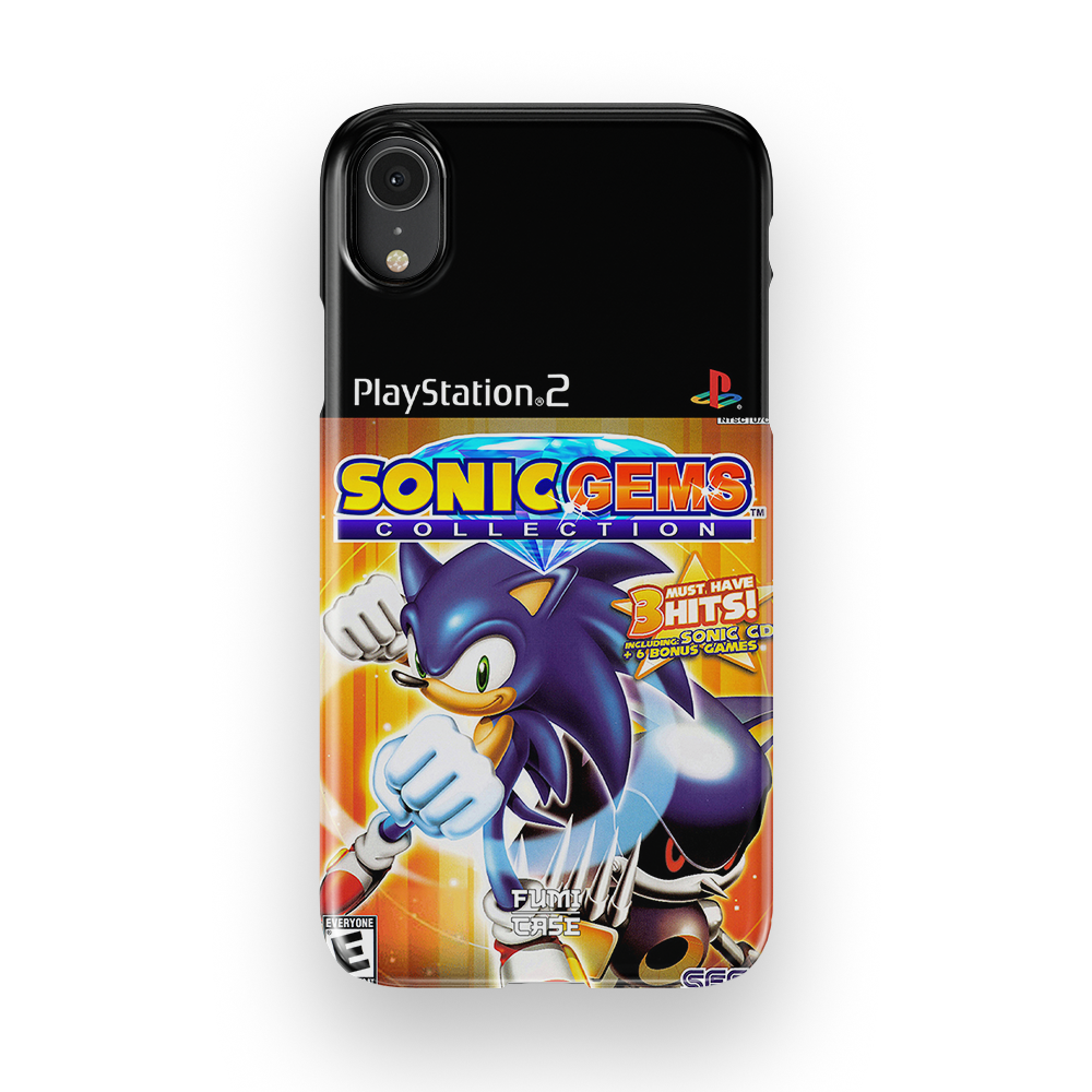 Sonic Gems PS2 Cover - iPhone XR