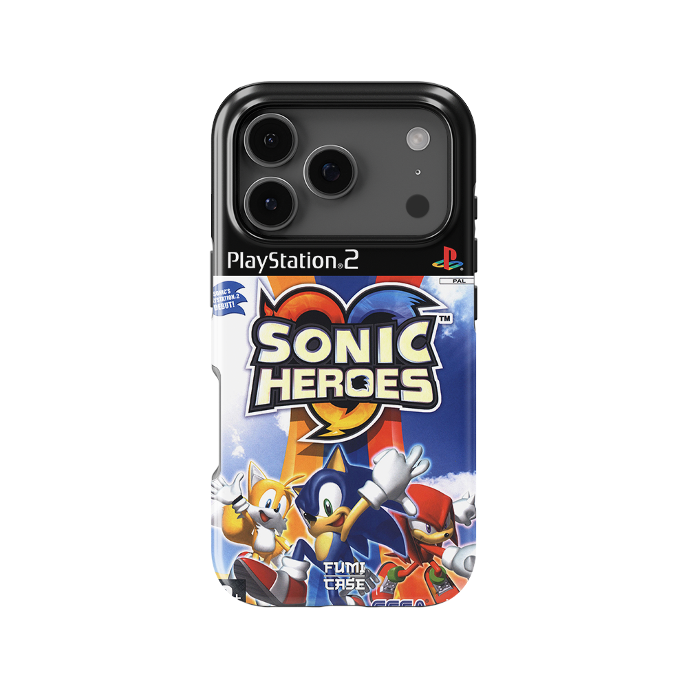 Sonic Heroes PS2 Cover - iPhone 17 Pro