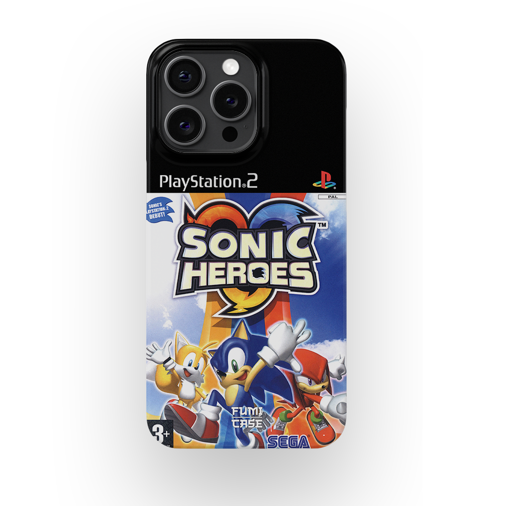 Sonic Heroes PS2 Cover - iPhone 15 Pro Max