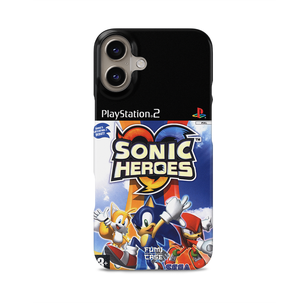 Sonic Heroes PS2 Cover - iPhone 16 Plus
