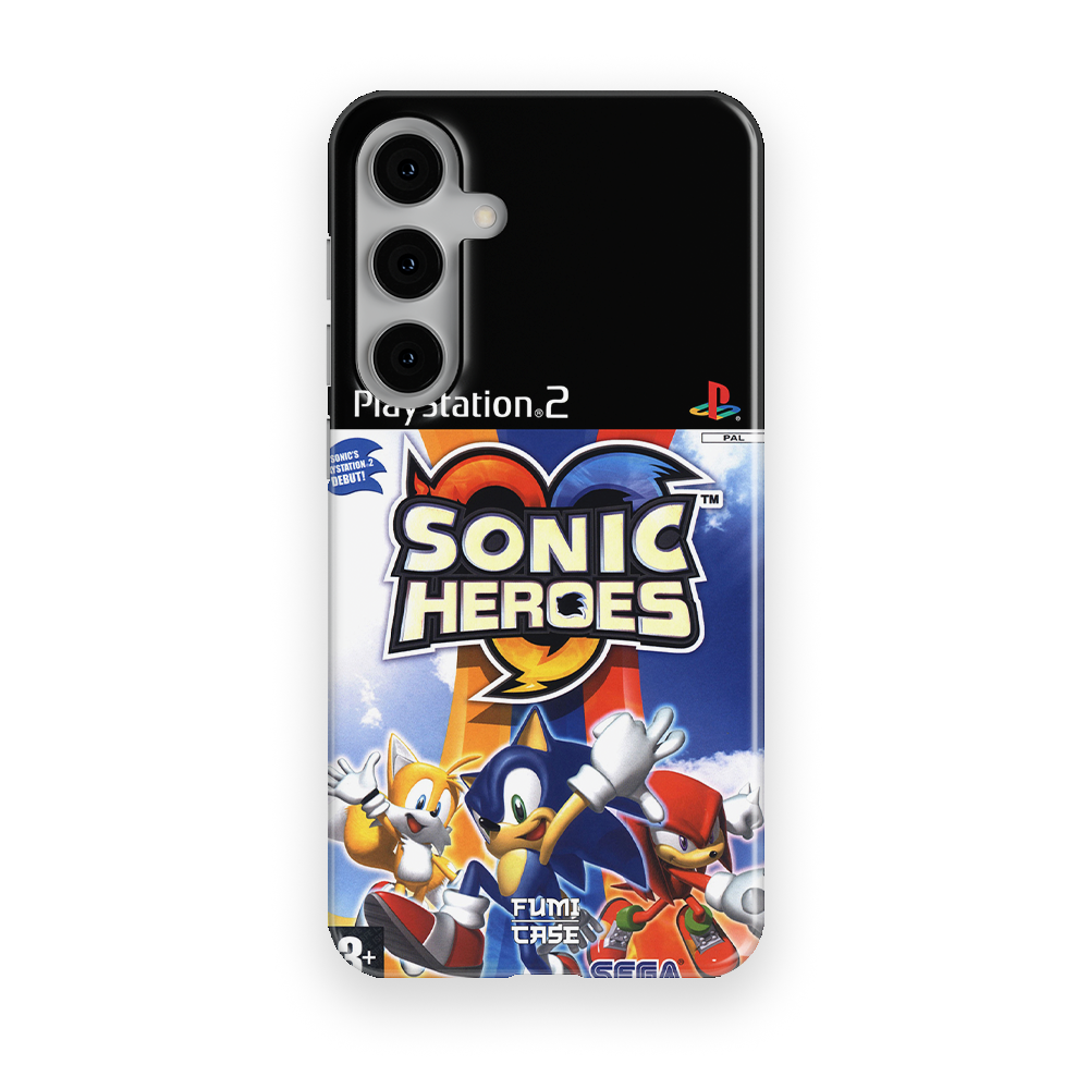 Sonic Heroes PS2 Cover - Galaxy S24 Plus