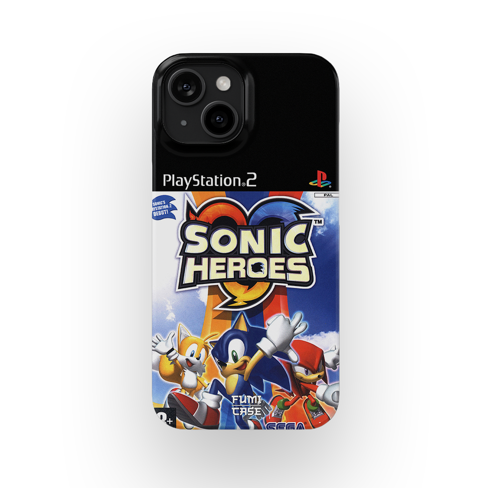 Sonic Heroes PS2 Cover - iPhone 15
